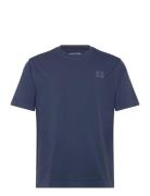 Jrsy G/D Over D T Tops T-shirts Short-sleeved Navy Original Penguin