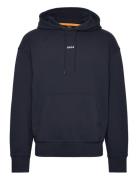 Wesmallhood Tops Sweat-shirts & Hoodies Hoodies Navy BOSS