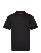 Deternati Tops T-shirts Short-sleeved Black HUGO