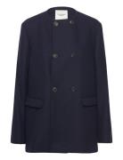 Bs Geleste Jacket Ulljakke Jakke Navy Bruun & Stengade