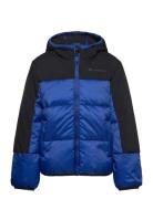 Hooded Jacket Fôret Jakke Blue Champion