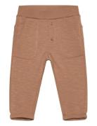 Pants Sweat Bottoms Leggings Brown Minymo