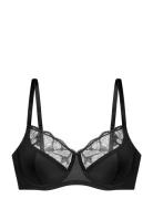 Sunniva Wired Bra Lingerie Bras & Tops Wired Bras Black Dorina