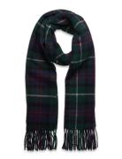 55%Recycld Wl 45%Wl-Plaid Twill Scarf Accessories Scarves Winter Scarv...