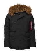 Explorer Parkas Jakke Black Alpha Industries