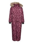 Hmlicy Tex Snowsuit Outerwear Coveralls Snow-ski Coveralls & Sets Pink...