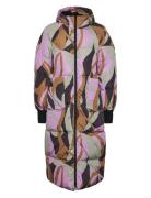 Yassimilly Padded Coat S. Fôret Kåpe Pink YAS