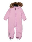 Toddler Padded Jumpsuit With Fur Mole 74 Outerwear Coveralls Snow-ski ...