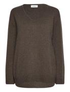 Bs Isidora Regular Fit Knitwear Tops Knitwear Jumpers Brown Bruun & St...