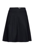 Heavy Twill Stelly Skirt Kort Skjørt Black Mads Nørgaard