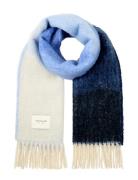 Cosy Brushed Colorflow Scarf Accessories Scarves Winter Scarves Blue T...