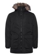 Jjeconstruct Faux Fur Parka Sn Parkas Jakke Black Jack & J S