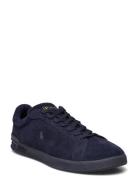 Heritage Court Ii Suede Sneaker Lave Sneakers Navy Polo Ralph Lauren