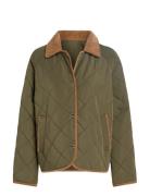 Quilted Reversible Jacket Vattert Jakke Khaki Green Tommy Hilfiger