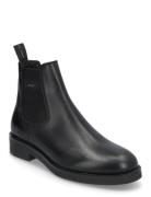 Prepdale Chelsea Boot Støvletter Chelsea Boot Black GANT