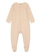 Rukano Langermet Bodysuit Beige MarMar Copenhagen