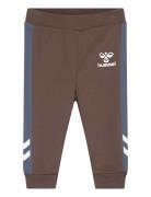 Hmlherman Pants Bottoms Sweatpants Brown Hummel