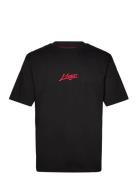 Dlogotee Tops T-shirts Short-sleeved Black HUGO