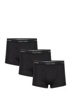 Trunk 3 Pk Boksershorts Black Calvin Klein