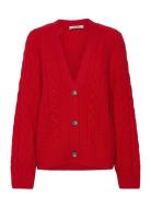 Kymberly Tops Knitwear Cardigans Red IVY OAK