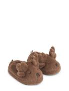 Aviaja Reindeer Slippers Tøfler Innesko Brown Liewood