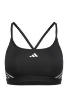 Aerct Ls 3S Bra Sport Bras & Tops Sports Bras - All Black Adidas Perfo...