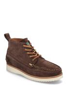 Suede Ranger Work Boot Støvletter Med Snøring Brown Polo Ralph Lauren