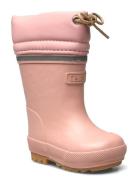 Thermal Wellies W. Wool Lining Shoes Rubberboots High Rubberboots Pink...