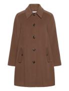 Opeia - Outerwear Frakk Jakke Brown Claire Woman