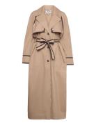 Deona Trench Coat Kåpe Brown Baum Und Pferdgarten