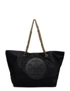 Ella Chain Tote Bags Totes Black Tory Burch