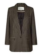 Elinordea Blazers Single Breasted Blazers Brown Dea Kudibal
