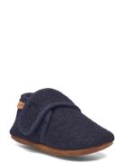 Baby Wool Slippers Tøfler Innesko Blue En Fant