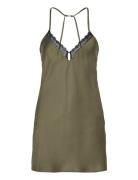 Joy - Nightgown Bodies Slip Khaki Green Etam