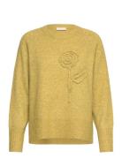 Fqvidoo-Pullover Tops Knitwear Jumpers Green FREE/QUENT