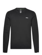 Ever-X_Vn Tops Knitwear V-necks Black BOSS