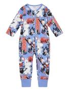 Fixers Pyjamas Pyjamas Sie Jumpsuit Blue MUMIN