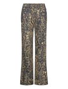 Charli Trouser Bottoms Trousers Straight Leg Multi/patterned AllSaints