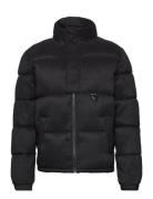 Textured Downjacket Fôret Jakke Black SIXTH JUNE