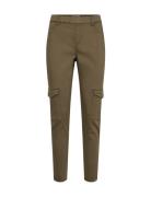 Sc-Nadira Bottoms Trousers Cargo Pants Khaki Green Soyaconcept