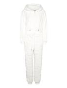 Teddy Jumpsuit Pyjamas White Missya