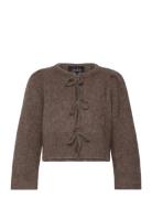 Ivy Chunky Cardigan Tops Knitwear Cardigans Brown Ella&il