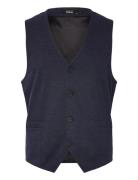 Brendon Jersey Waistcoat Dressvest Navy Clean Cut Copenhagen