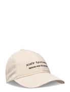 Serif Cap Accessories Headwear Caps Beige Aim´n