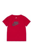 Te-S/S Tee Sport T-shirts Short-sleeved Red Nike