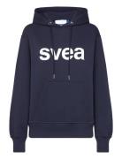 Swcowen Hoodie Tops Sweat-shirts & Hoodies Hoodies Navy Svea