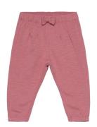 Pants Sweat Bottoms Sweatpants Pink Minymo