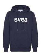 Smcowen Hoodie Tops Sweat-shirts & Hoodies Hoodies Navy Svea