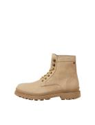 Jfwchapel Nubuck Boot Ln Støvletter Med Snøring Beige Jack & J S