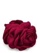 Rosa Hair Claw Accessories Hair Accessories Hair Claws Burgundy SUI AV...